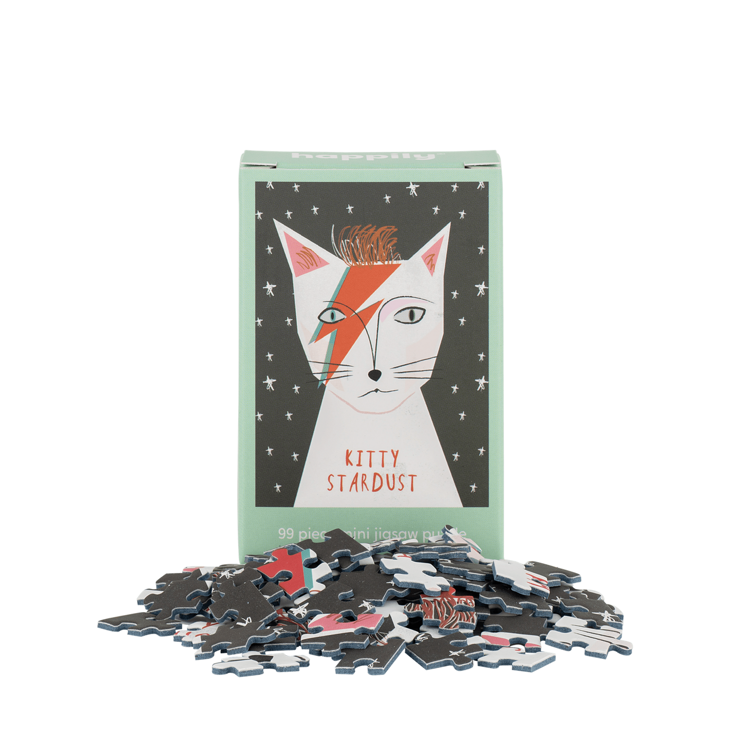Kitty Stardust 99 Piece Mini Jigsaw Puzzle