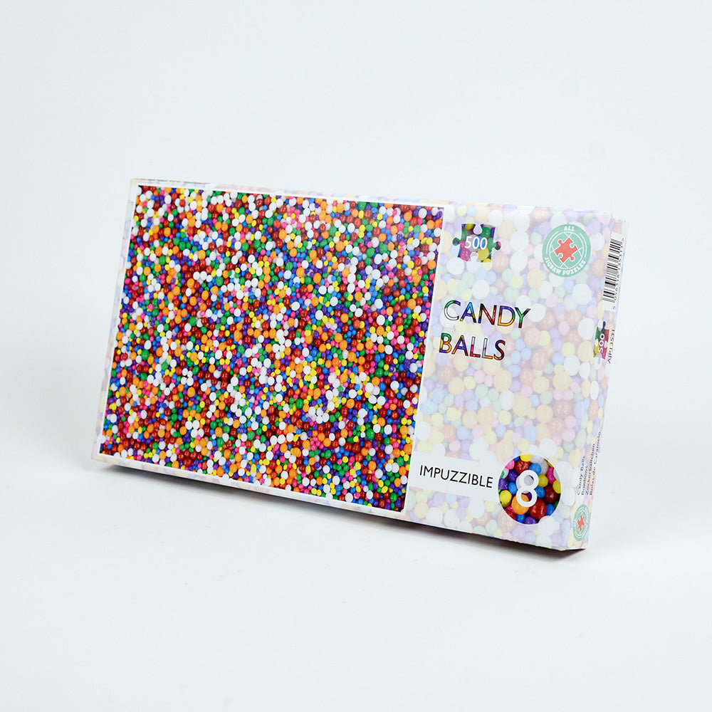 Candy Balls - Impuzzible No.8 - 1000 or 500 Piece Jigsaw puzzle