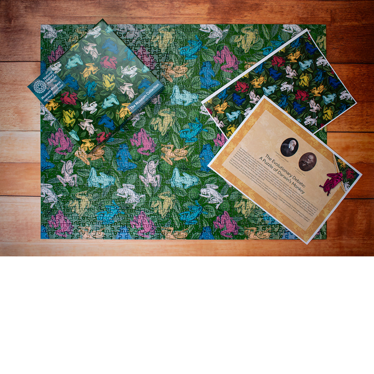 The Natural History Museum's 'Museum Monkeys 1000 Piece Jigsaw Puzzle'