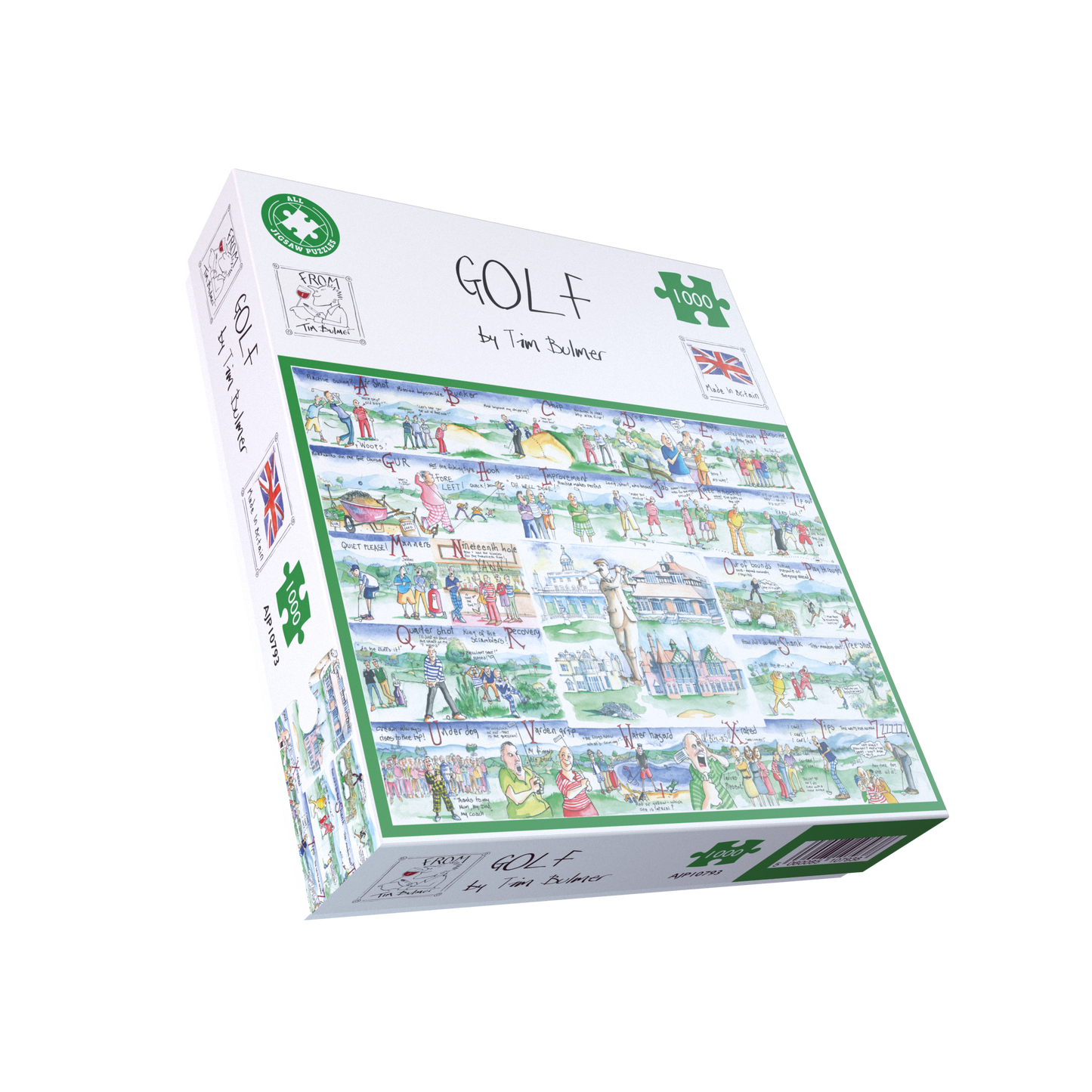 Golf - Tim Bulmer 1000 Piece Jigsaw Puzzle
