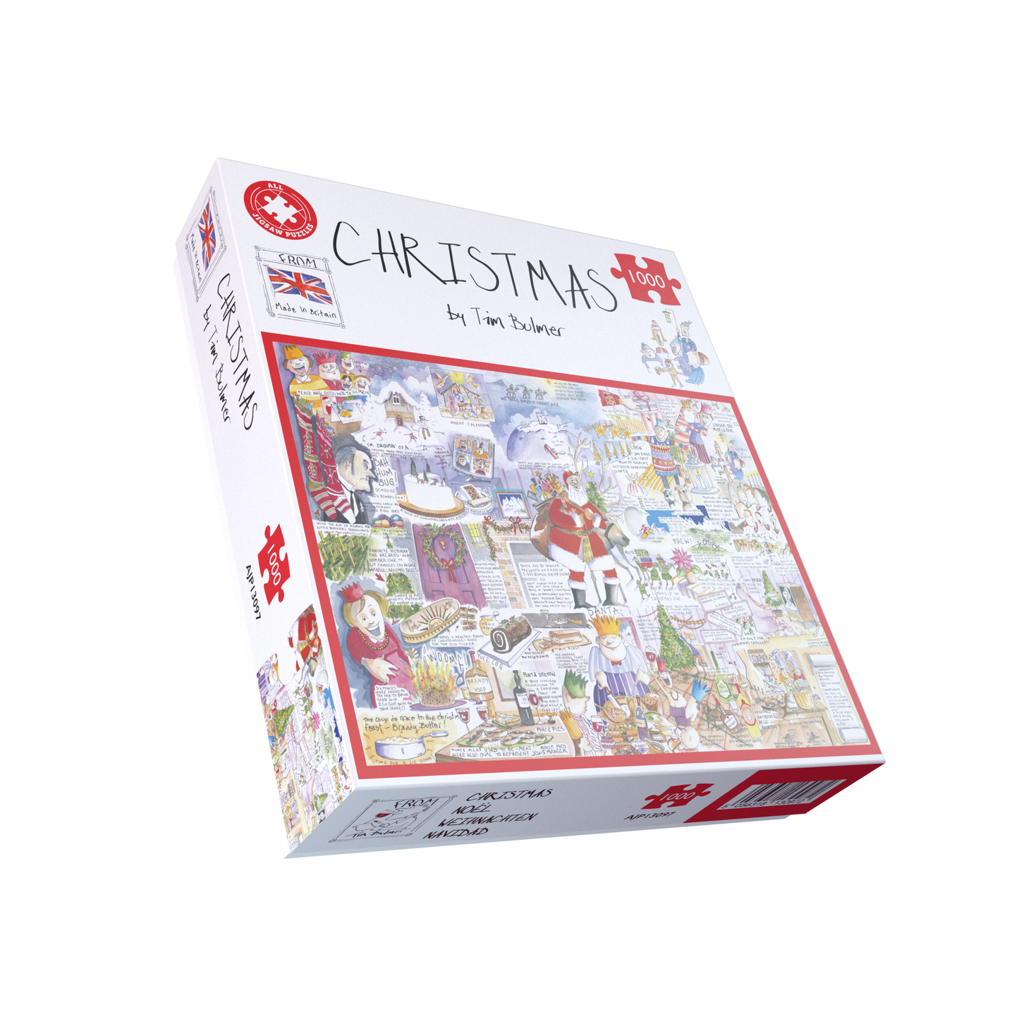Christmas - Tim Bulmer 1000 Piece Jigsaw Puzzle