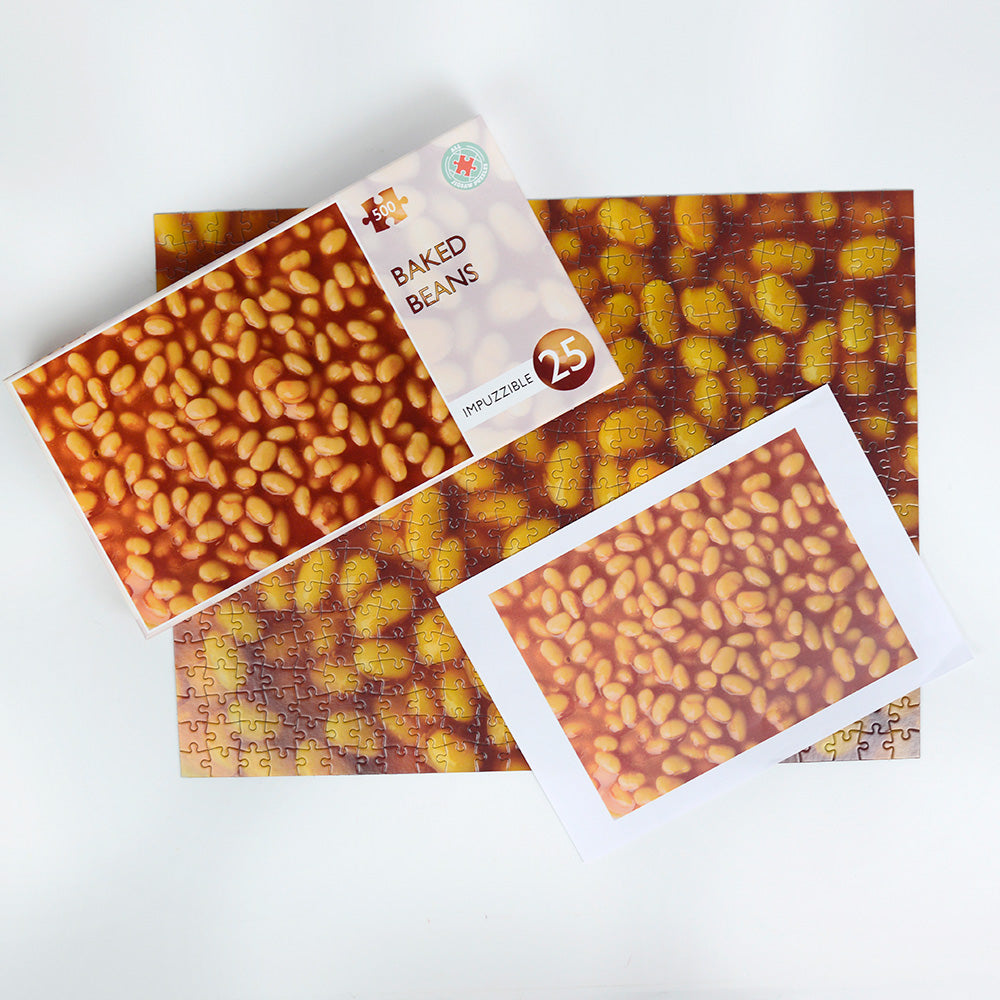 Baked Beans - Impuzzible No.25 - 1000 or 500 Piece Jigsaw Puzzle