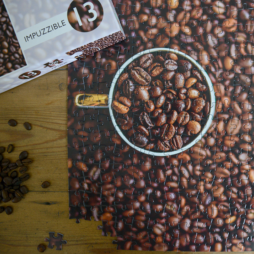 Full of Beans - Impuzzible No.13 - 1000 or 500 Piece Jigsaw Puzzle