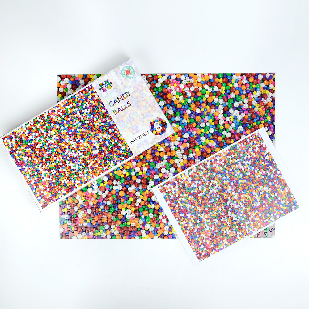 Candy Balls - Impuzzible No.8 - 1000 or 500 Piece Jigsaw puzzle