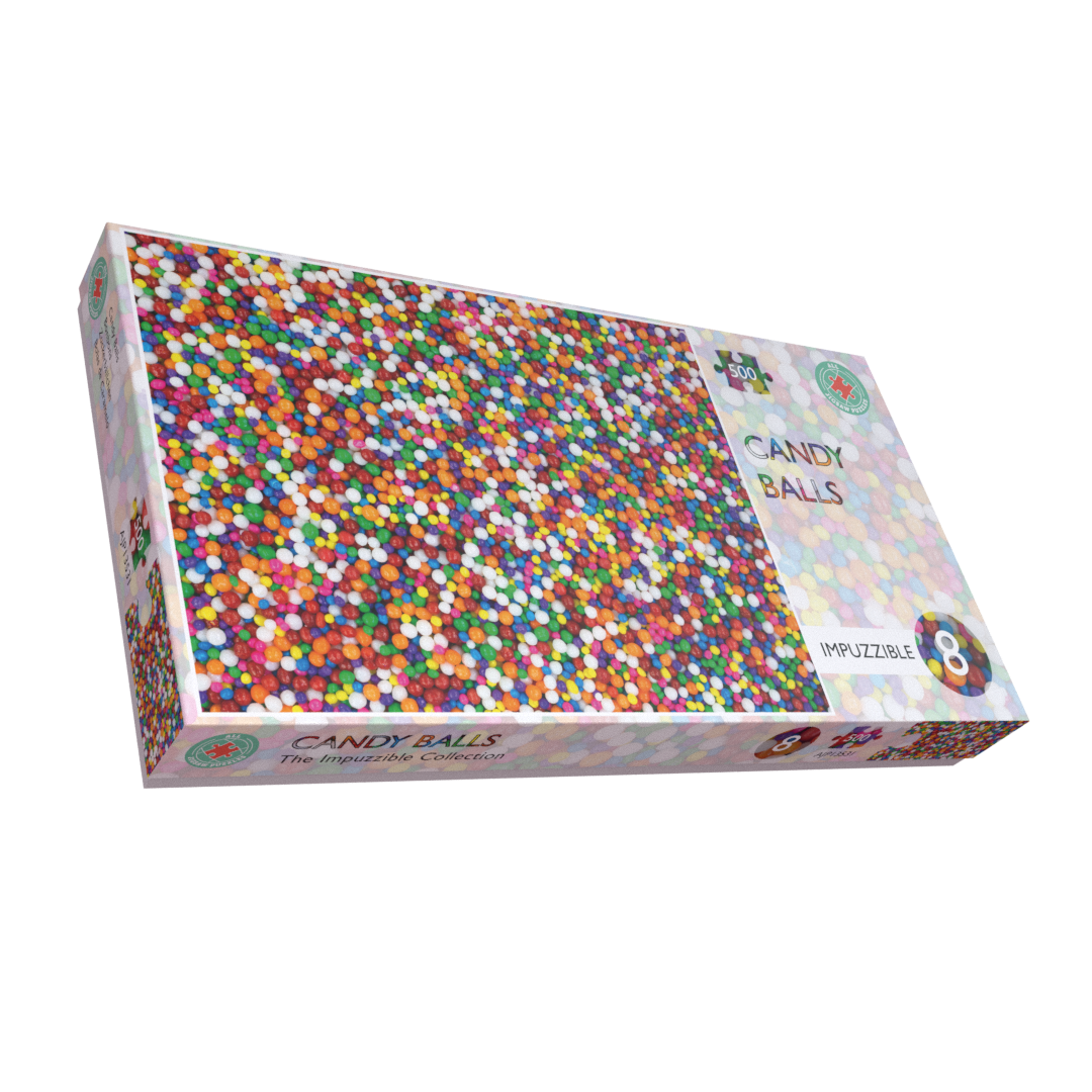 Candy Balls - Impuzzible No.8 - 1000 or 500 Piece Jigsaw puzzle