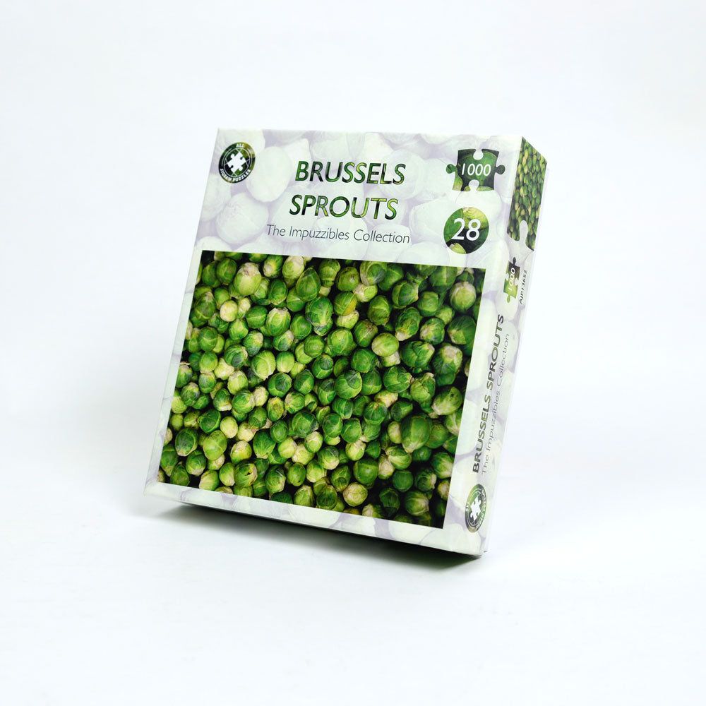Brussel Sprouts - Impuzzible No. 28 - 1000 Piece Jigsaw Puzzle