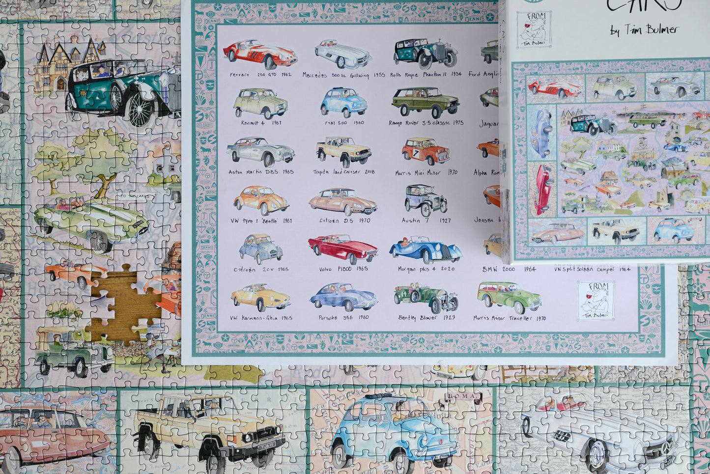 Cars 1000 Piece Jigsaw Puzzle