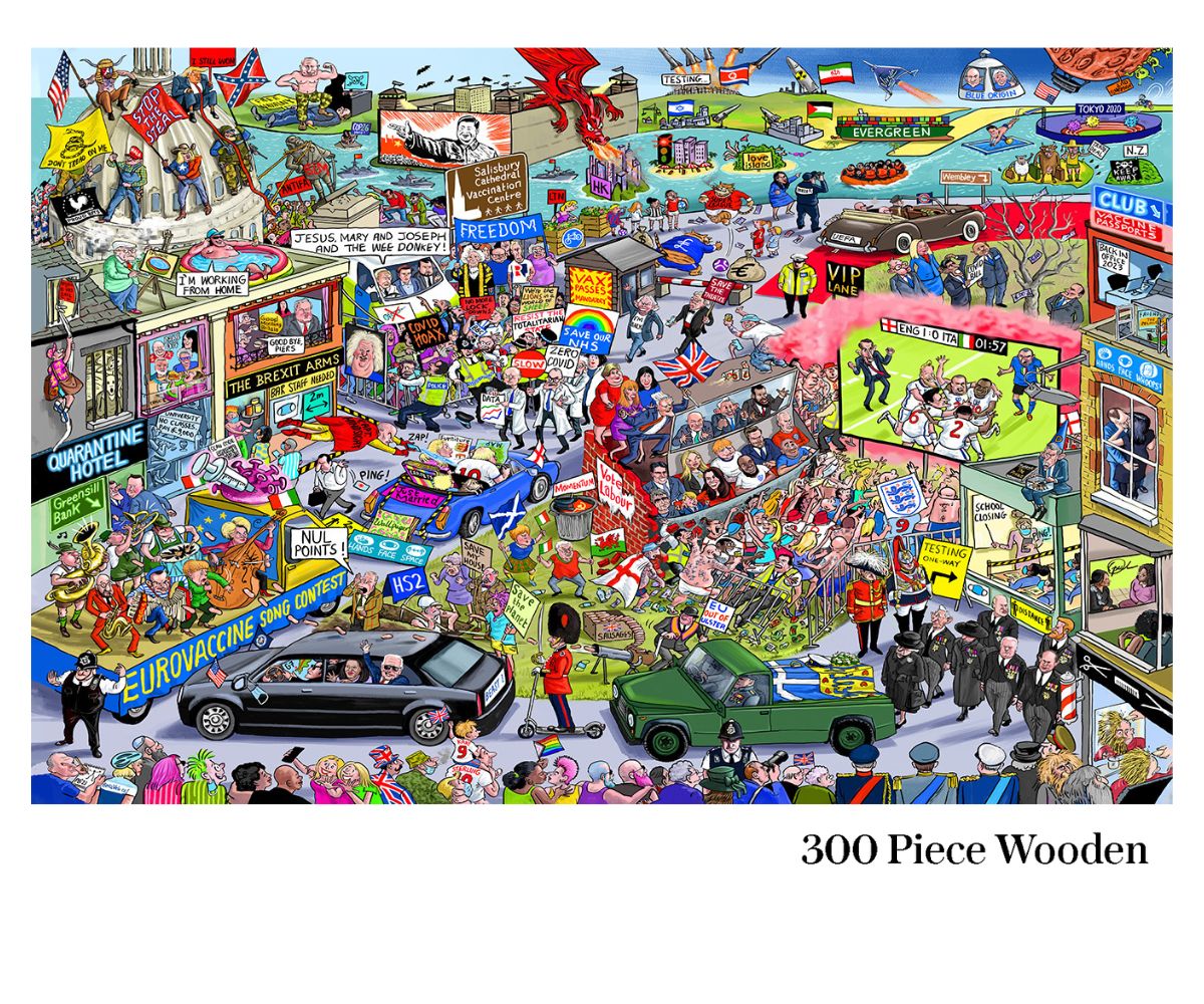 2022 According to Blower 1000 or 300 Piece Jigsaw Puzzle