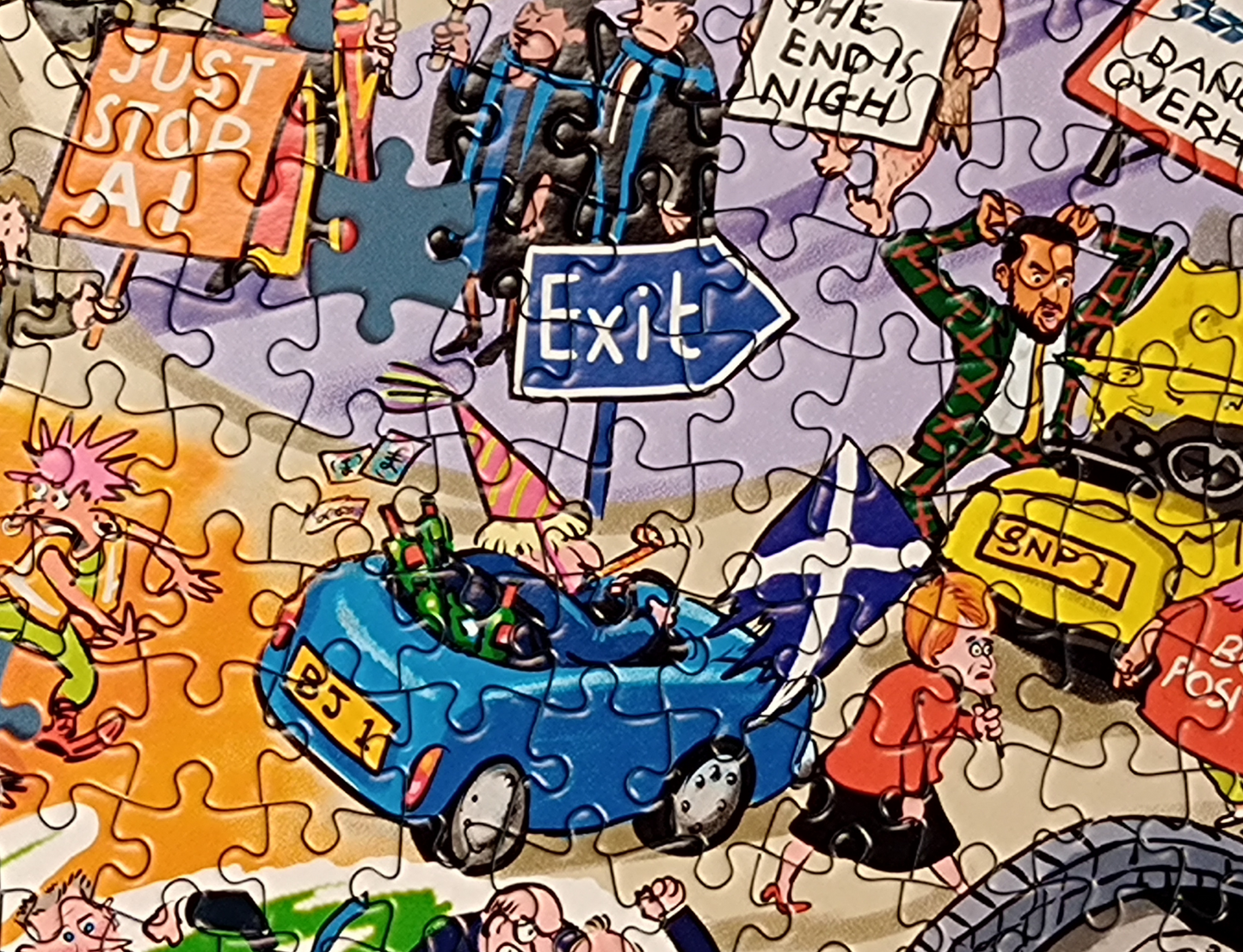 The Telegraph 2023 According to Blower 1000 or 300 Piece Jigsaw Puzzle