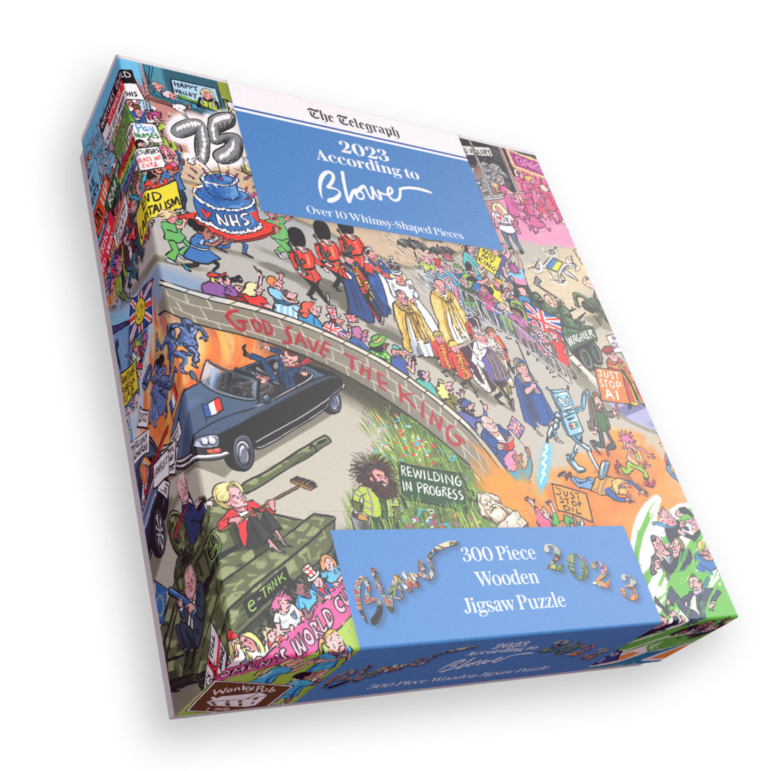 The Telegraph 2023 According to Blower 1000 or 300 Piece Jigsaw Puzzle