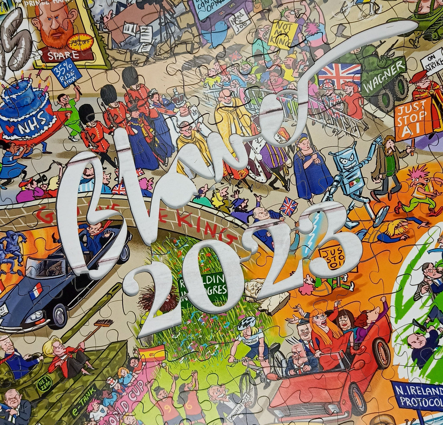 The Telegraph 2023 According to Blower 1000 or 300 Piece Jigsaw Puzzle