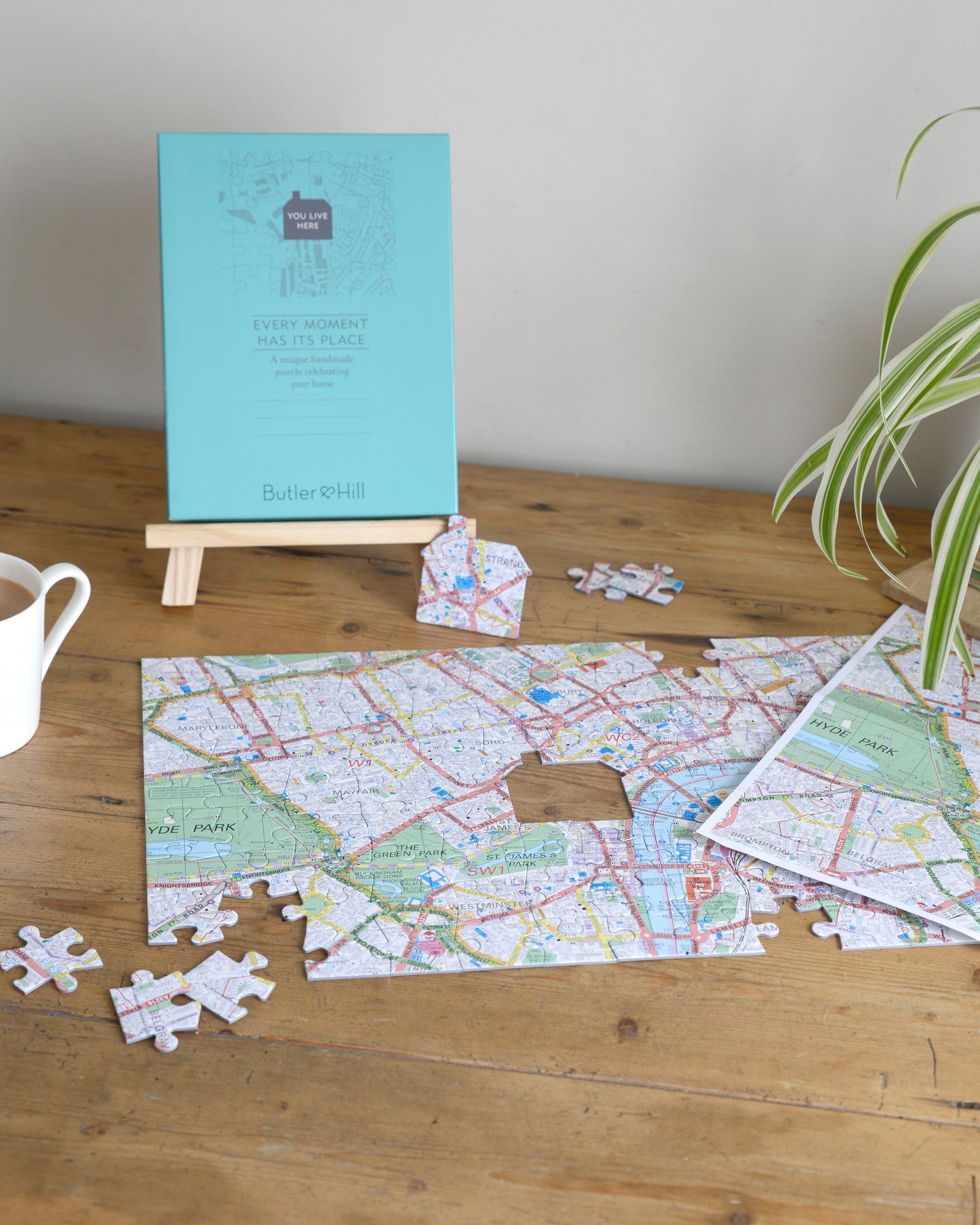 Hometown UK Personalised Map Jigsaw Puzzle