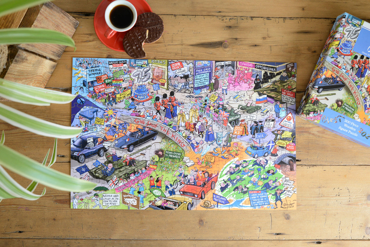 The Telegraph 2023 According to Blower 1000 or 300 Piece Jigsaw Puzzle