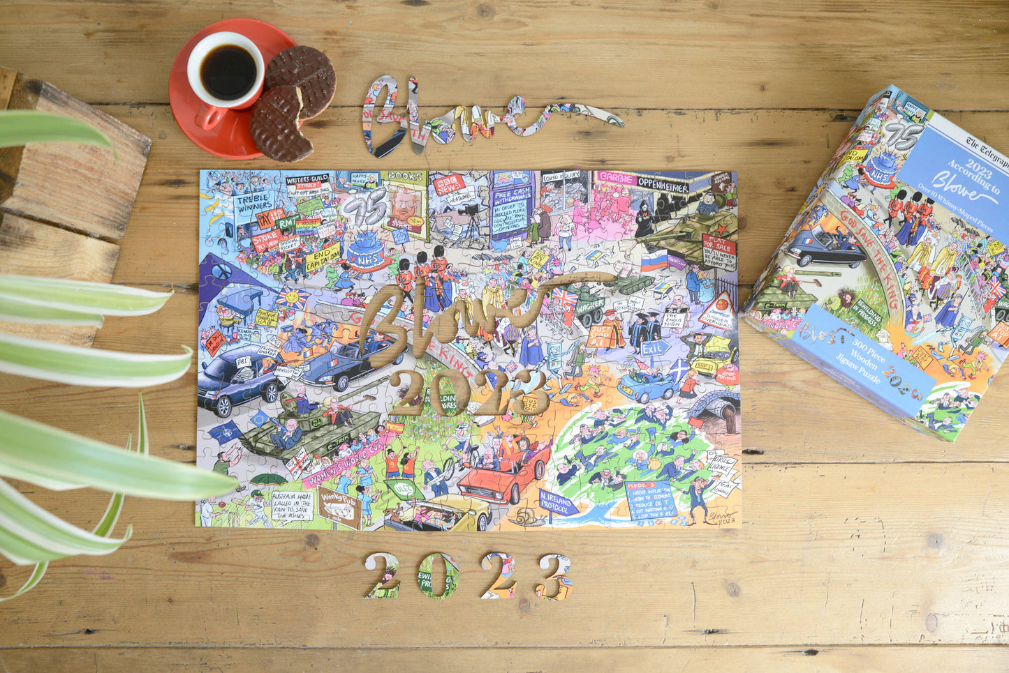 The Telegraph 2023 According to Blower 1000 or 300 Piece Jigsaw Puzzle
