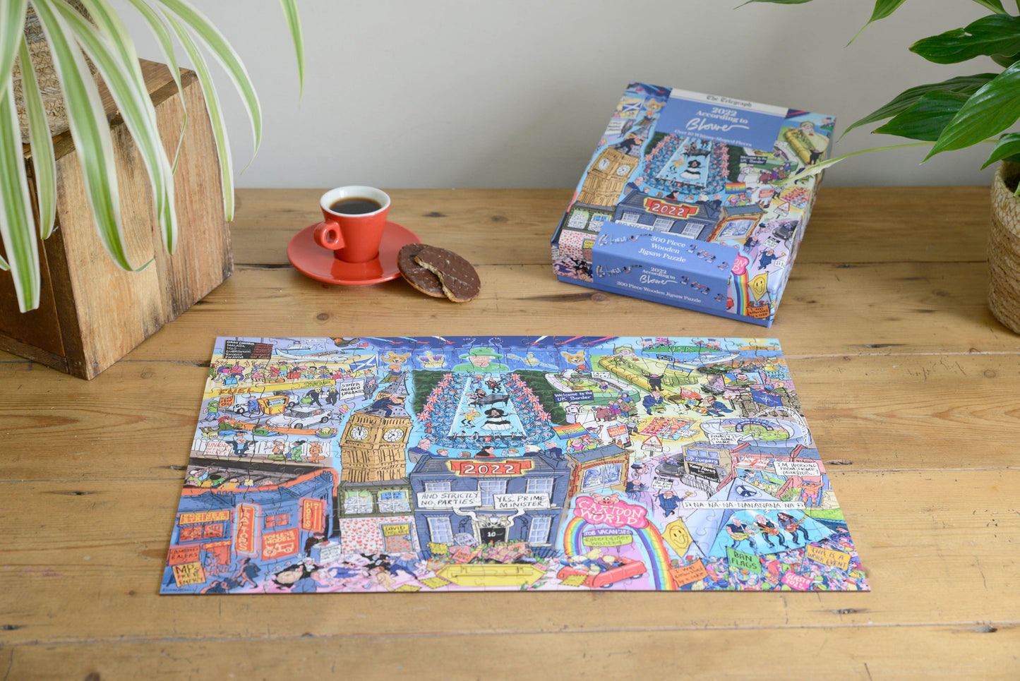 The Telegraph 2022 According to Blower 1000 or 300 Piece Jigsaw Puzzle