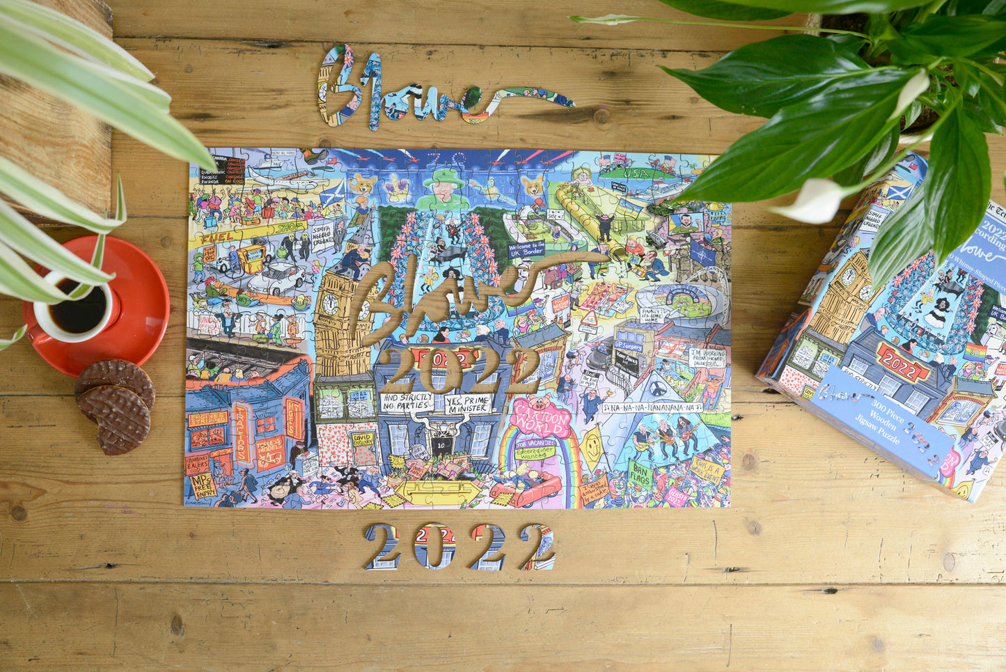 The Telegraph 2022 According to Blower 1000 or 300 Piece Jigsaw Puzzle