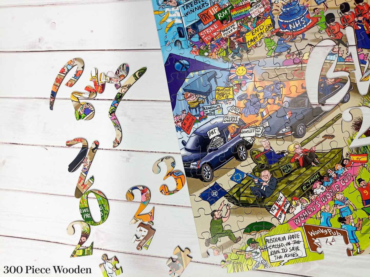 The Telegraph 2023 According to Blower 1000 or 300 Piece Jigsaw Puzzle