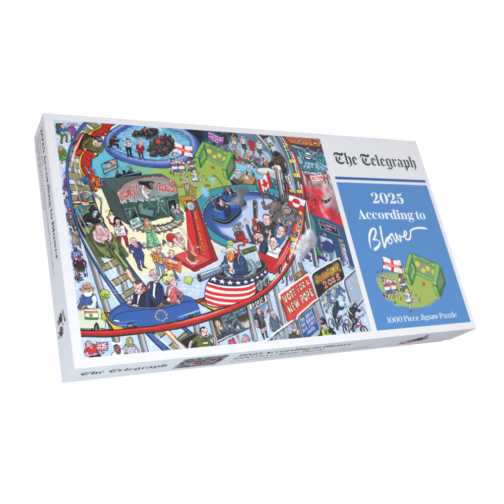 The Telegraph 2023 According to Blower 1000 or 300 Piece Jigsaw Puzzle
