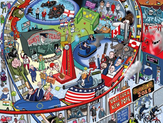 The Telegraph 2025 According to Blower 1000 or 300 Piece Jigsaw Puzzle
