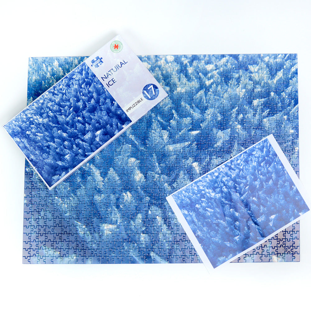Impuzzible No.17 Natural Ice 1000 Piece Impuzzible Jigsaw Puzzle