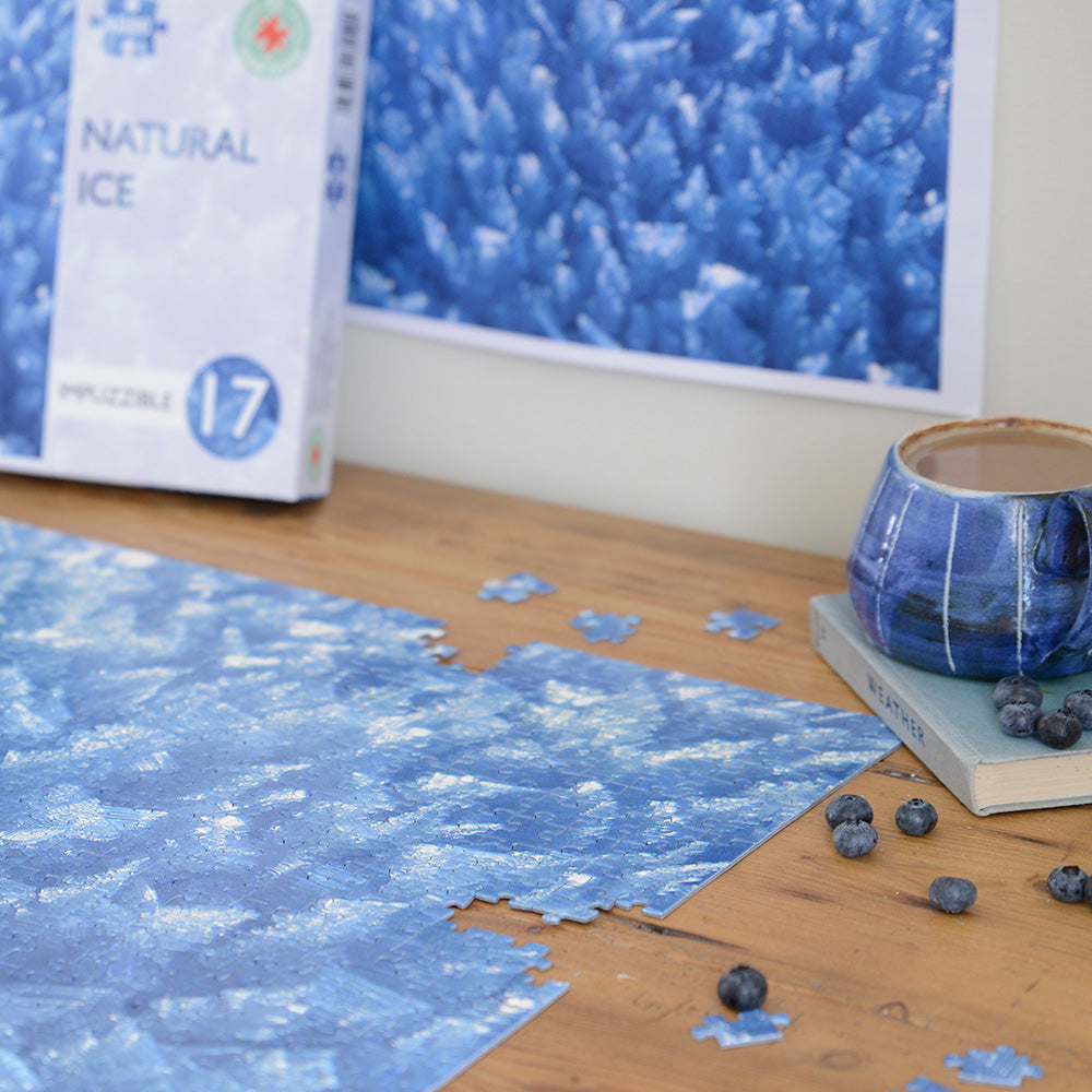 Impuzzible No.17 Natural Ice 1000 Piece Impuzzible Jigsaw Puzzle