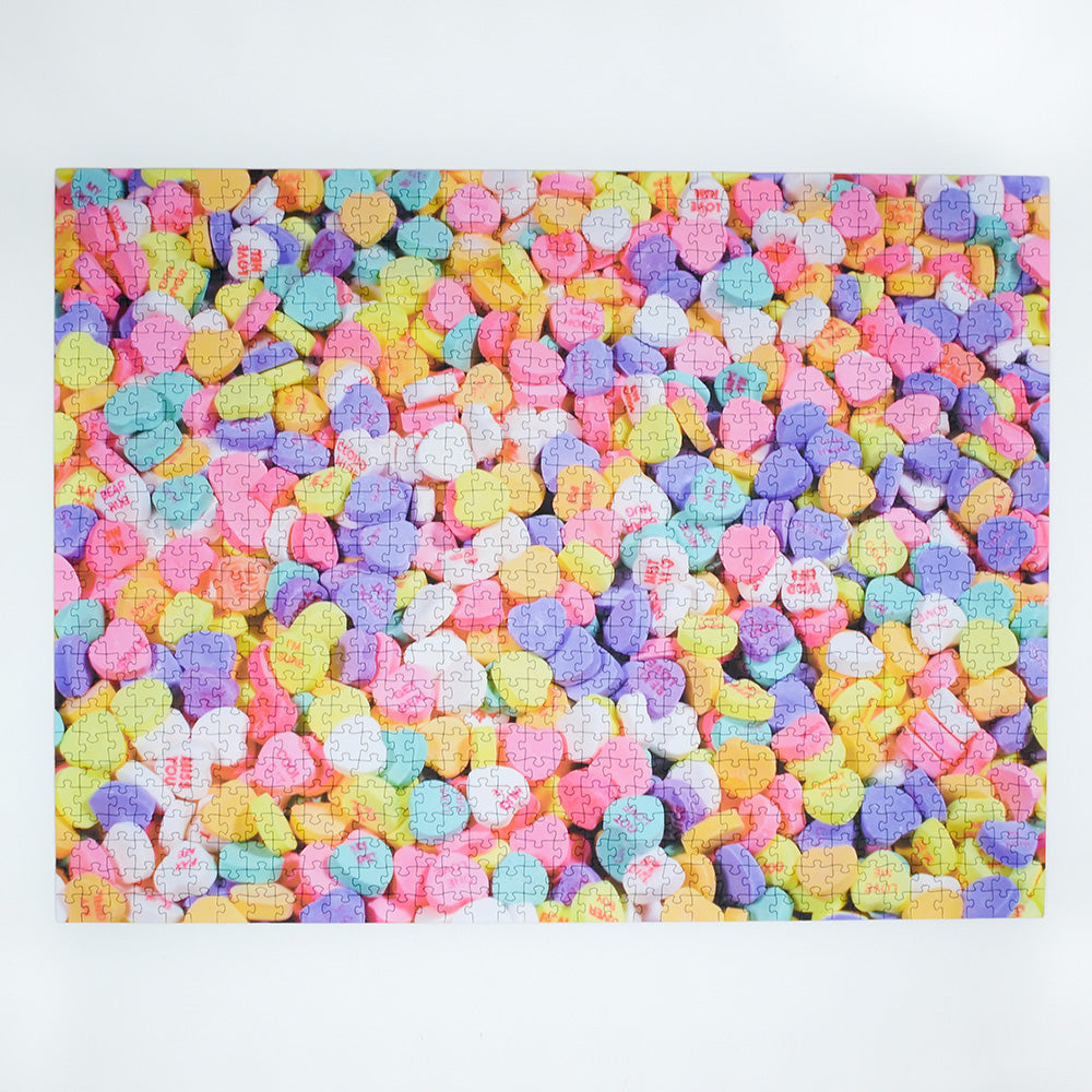 Candy Hearts - Impuzzible No.10 - 1000 Piece Jigsaw Puzzle