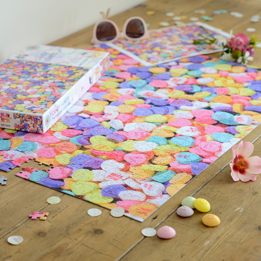 Candy Hearts - Impuzzible No.10 - 1000 Piece Jigsaw Puzzle