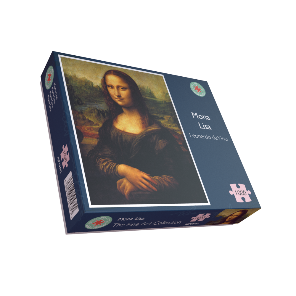 Mona Lisa by Leonardo da Vinci Jigsaw Puzzle - 1000 Pieces