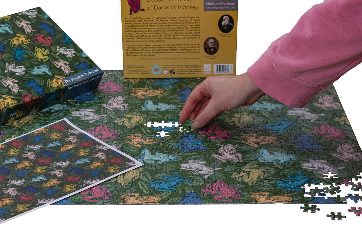 The Natural History Museum's 'Museum Monkeys 1000 Piece Jigsaw Puzzle'