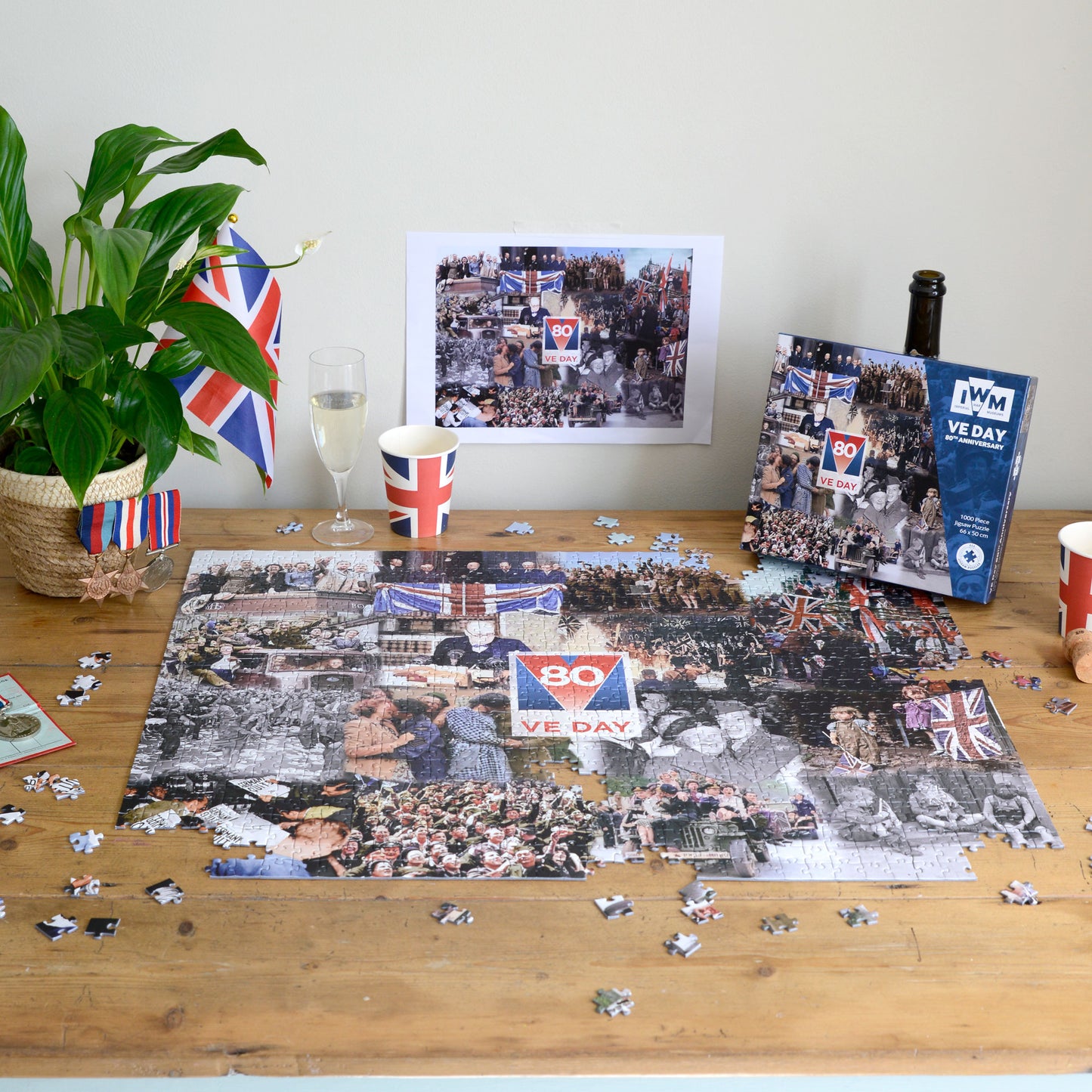 Imperial War Museums VE Day 80th Anniversary 1000 Piece Jigsaw