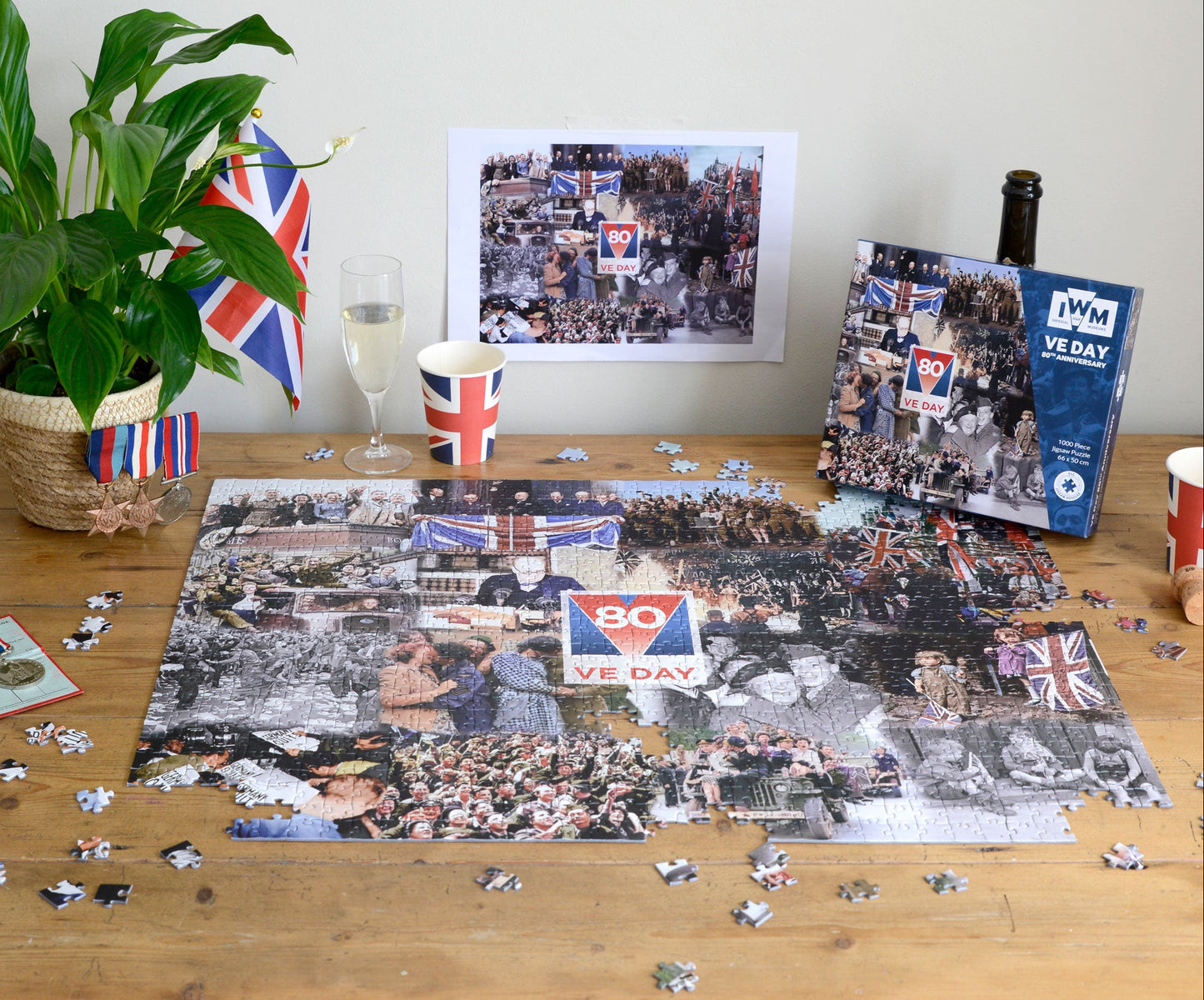 Imperial War Museums VE Day 80th Anniversary 1000 Piece Jigsaw