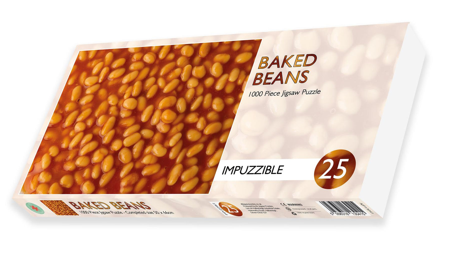 Baked Beans - Impuzzible No.25 - 1000 Piece Jigsaw Puzzle