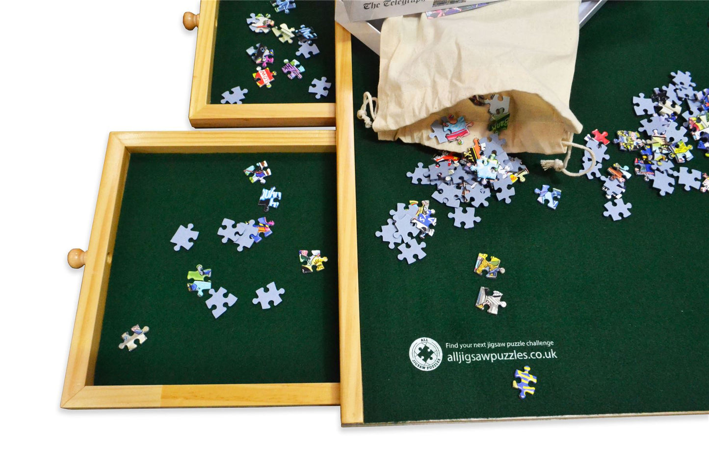 Wooden Jigsaw Puzzle Table- perfect gift for a puzzler