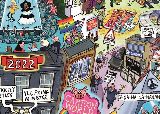 The Telegraph 2022 According to Blower 1000 or 300 Piece Jigsaw Puzzle