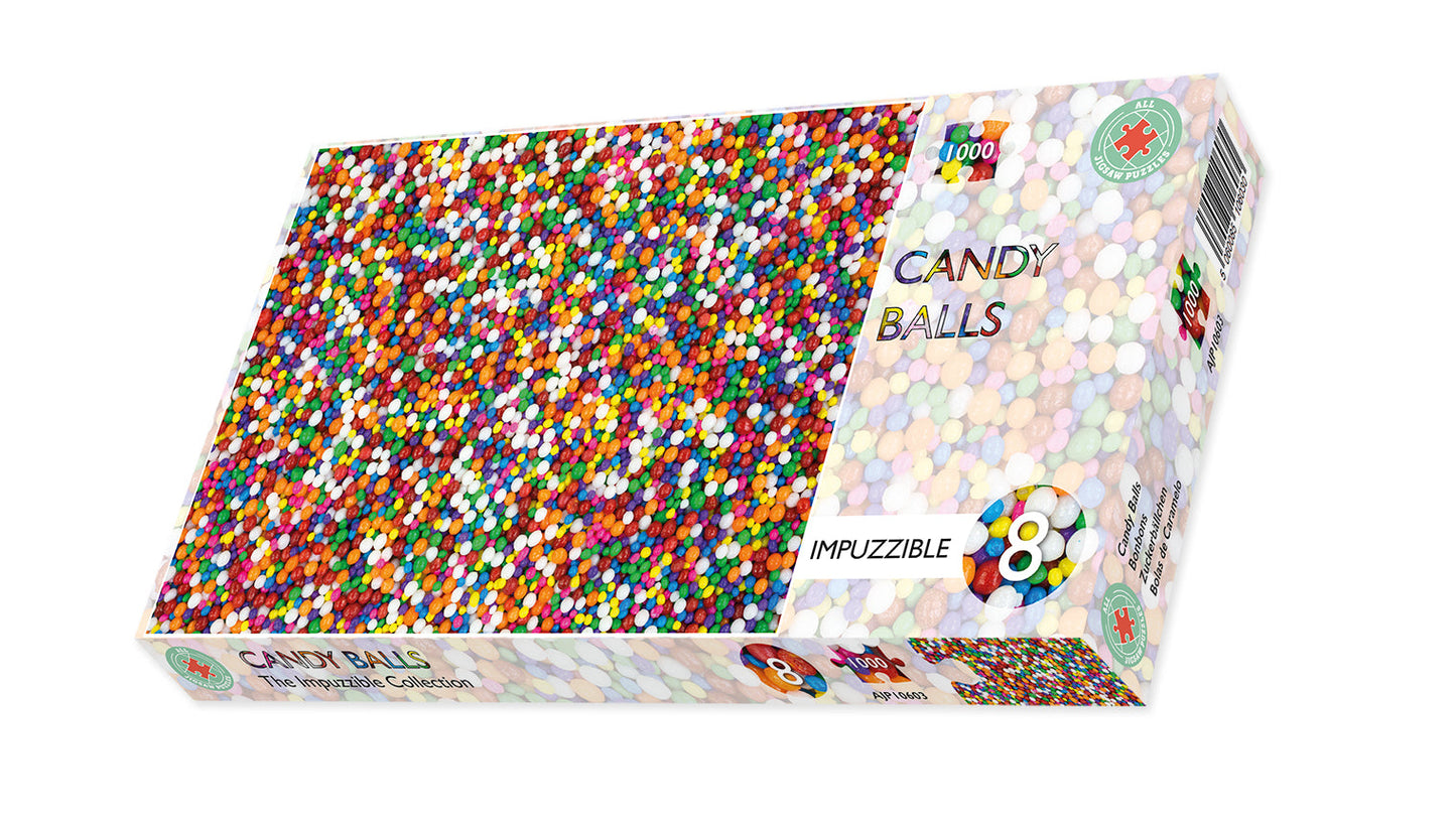 Candy Balls - Impuzzible No.8 - 1000 Piece Jigsaw puzzle box