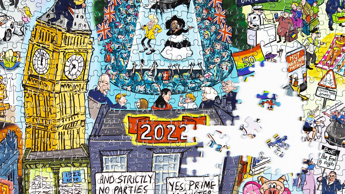 2022 According to Blower 1000 or 300 Piece Jigsaw Puzzle