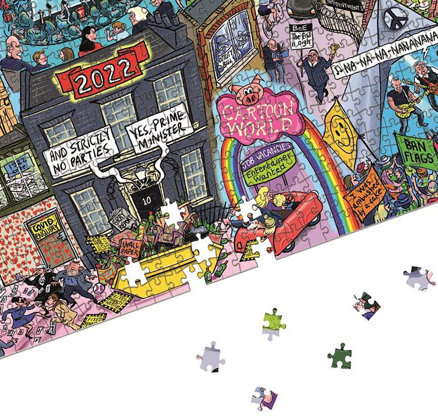 The Telegraph 2022 According to Blower 1000 or 300 Piece Jigsaw Puzzle