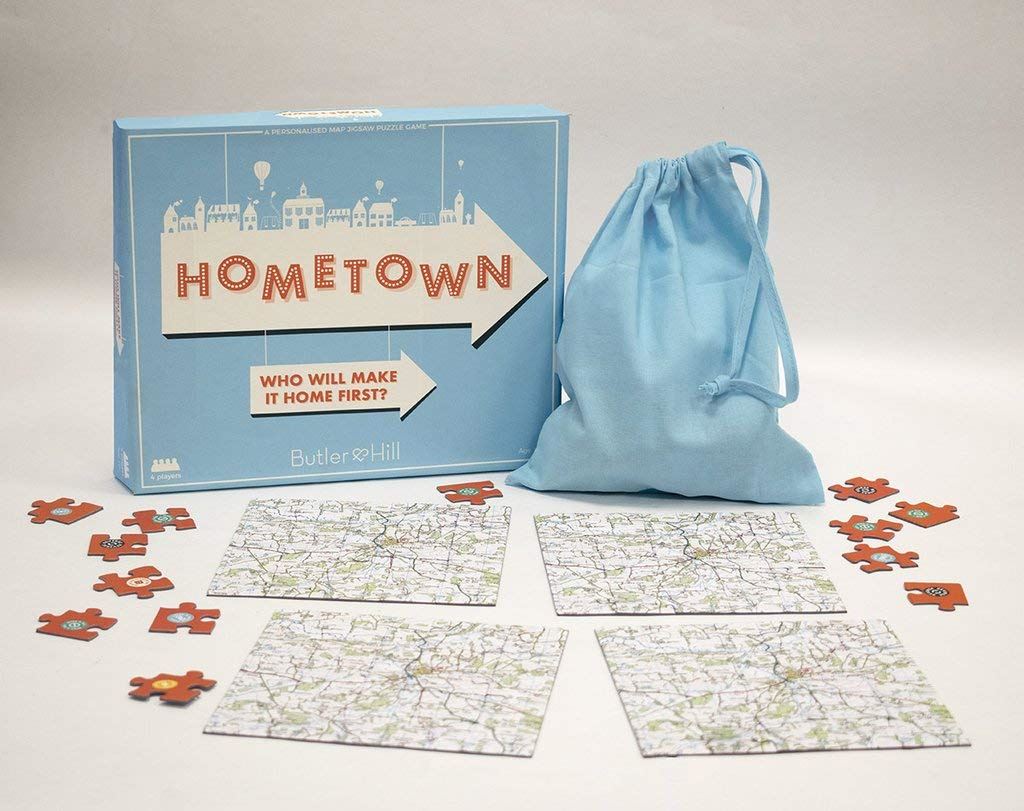 Butler and Hill Hometown! - A Personalised Map Puzzle Game