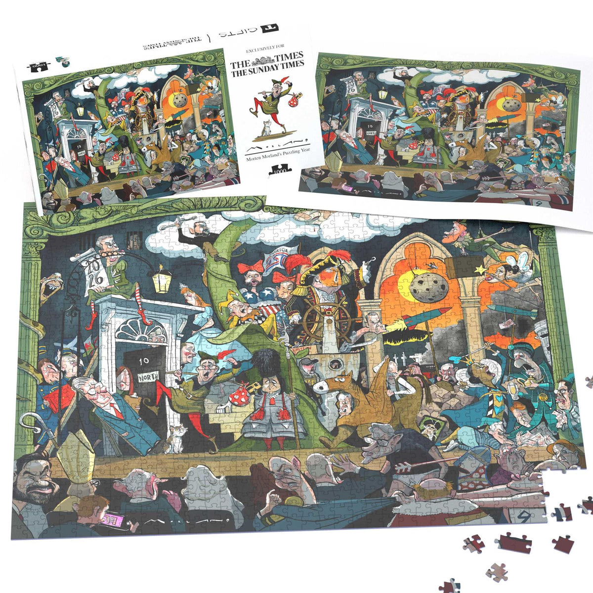 The Times 'Morten Morland's Puzzling Year 2026' 1000 Piece Jigsaw Puzzle