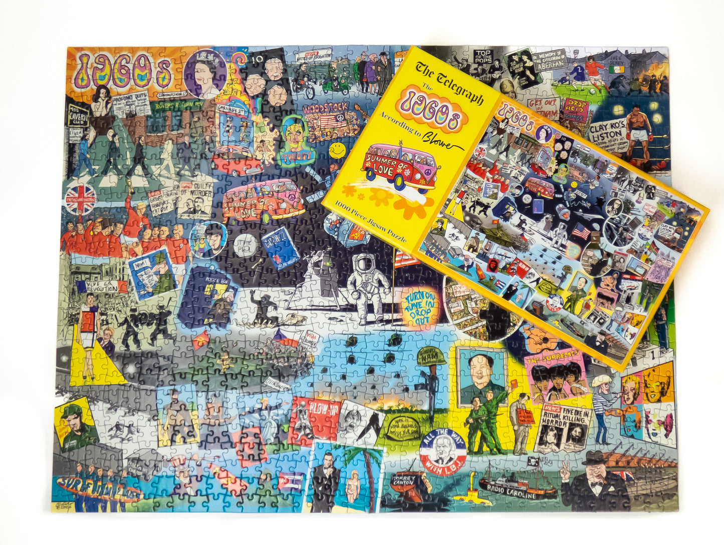 The Telegraph 1960s According to Blower 1000 Piece Jigsaw Puzzle