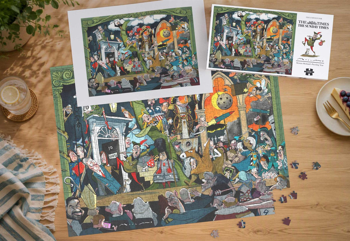 The Times 'Morten Morland's Puzzling Year 2026' 1000 Piece Jigsaw Puzzle