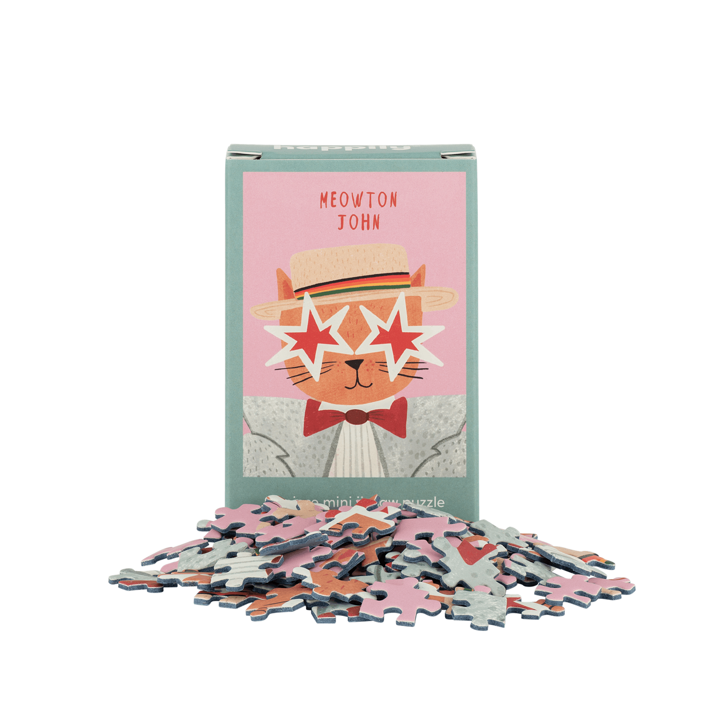 Meowton John 99 Piece Mini Jigsaw Puzzle