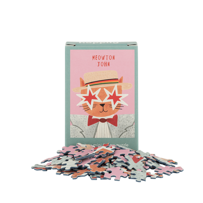 Meowton John 99 Piece Mini Jigsaw Puzzle