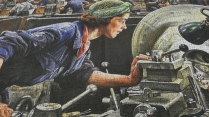 A Woman's Work is Never Done 1000 Piece Jigsaw Puzzle