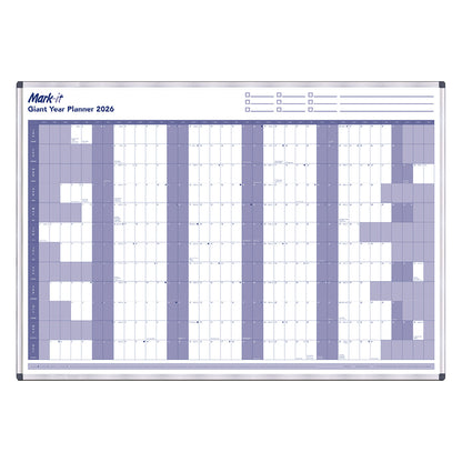 PRE-ORDER GIANT 2026 YEARLY WALL PLANNER - MARK IT