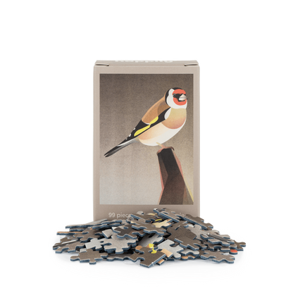 Goldfinch 99 Piece Mini Jigsaw Puzzle