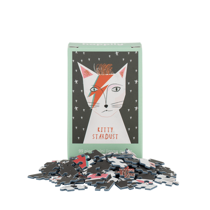 Kitty Stardust 99 Piece Mini Jigsaw Puzzle