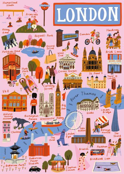 London 1000 Piece Jigsaw Puzzle