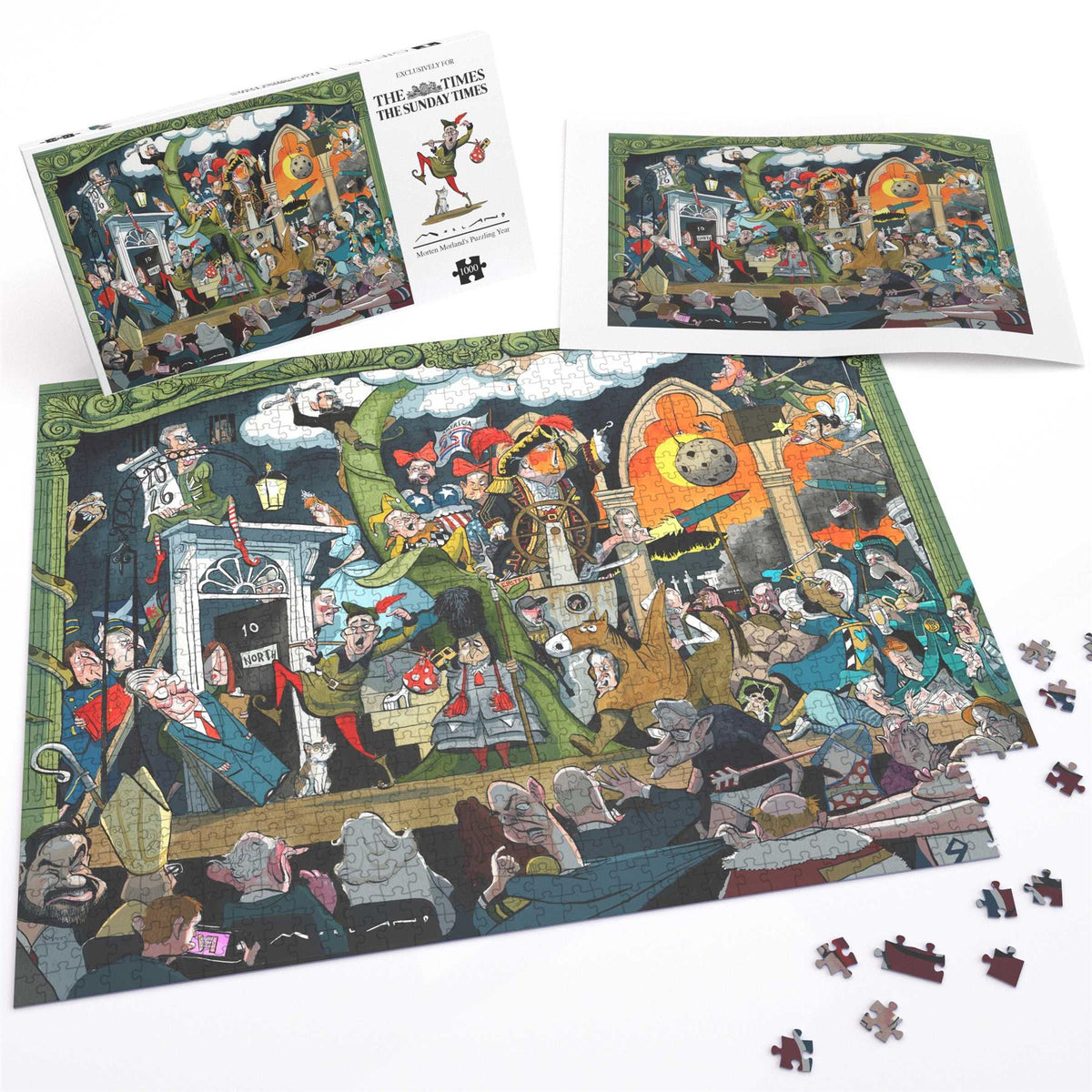 The Times 'Morten Morland's Puzzling Year 2026' 1000 Piece Jigsaw Puzzle