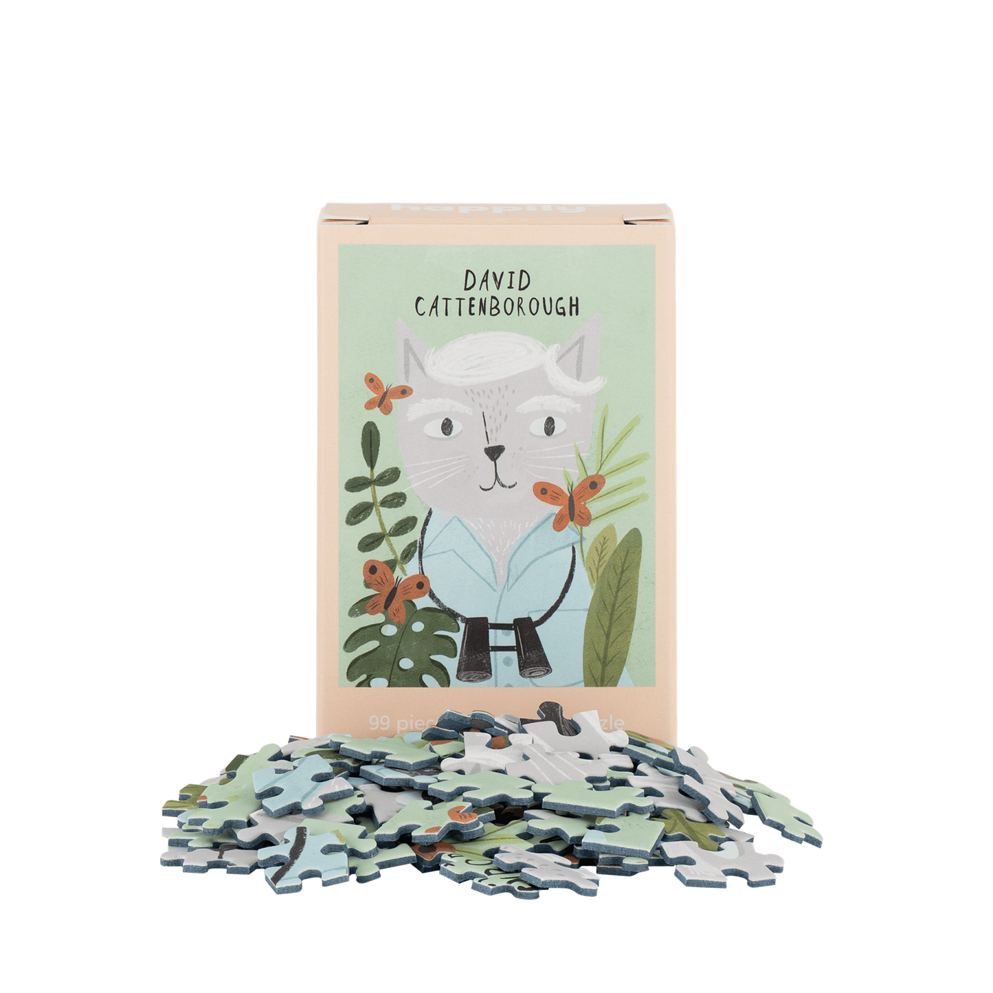 David Cattenborough 99 Piece Mini Jigsaw Puzzle